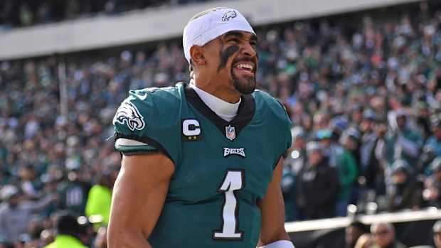 Philadelphia Eagles quarterback Jalen Hurts